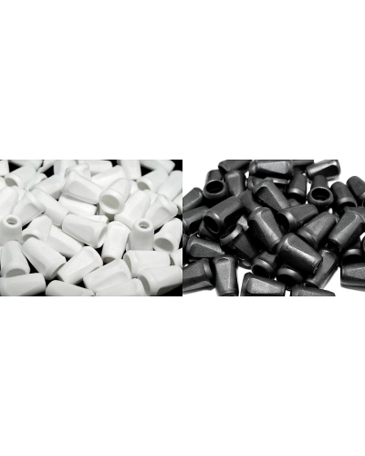 Koncovky 12x17mm hranaté - 50 ks | Mimib