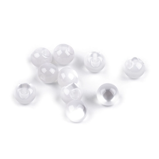 Perla k našití / knoflík kočičí oko Ø10 mm - 10 ks | Mimib
