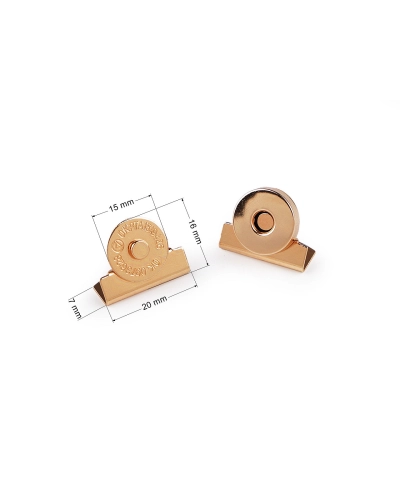 Magnetické zapínání Ø15 mm - 10 ks | Mimib