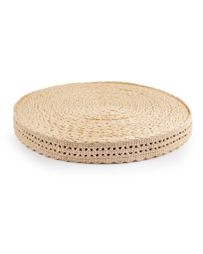 Splétaný popruh šíře 50 mm imitace slámy - 1 m | Mimib