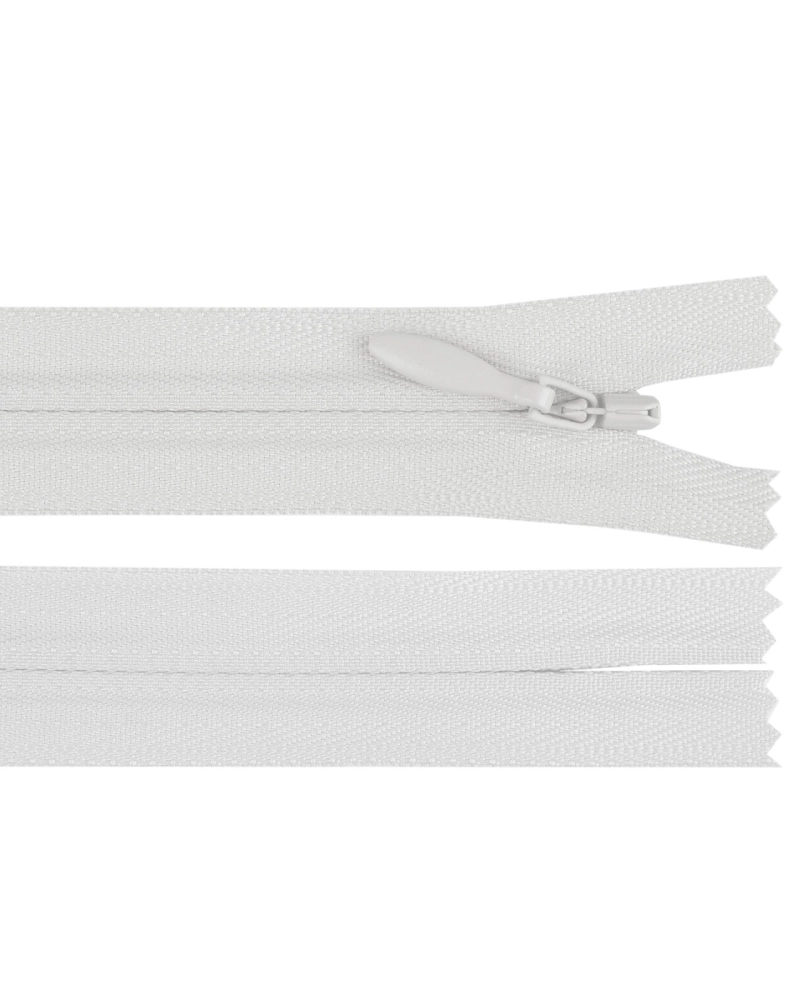 Spirálový zip skrytý YKK No 4 délka 60 cm - 1 ks | Mimib