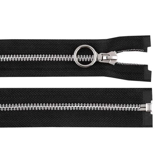 Kovový zip No 5 délka 60 cm s ozdobným jezdcem - 1 ks | Mimib