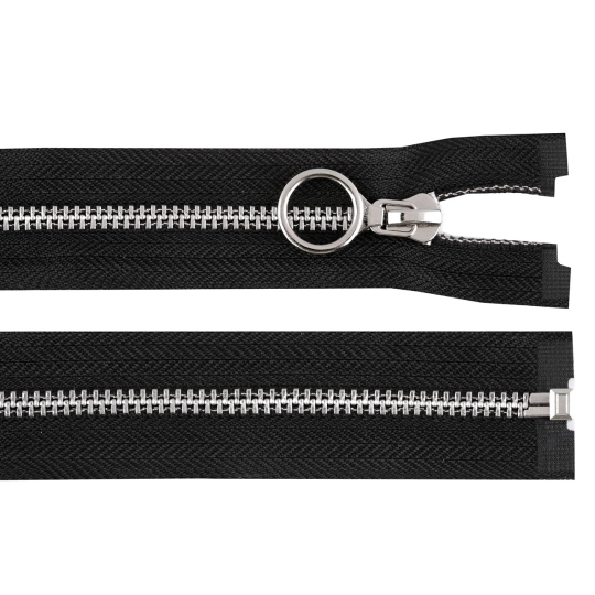 Kovový zip No 5 délka 70 cm s ozdobným jezdcem - 1 ks | Mimib