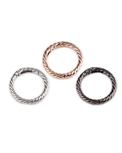 Karabina kulatá ozdobná Ø32 mm - 1 ks | Mimib