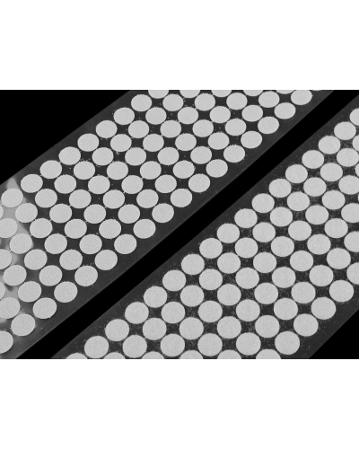 Suchý zip samolepicí kolečka komplet Ø10, 15 mm v rolích - 1 m | Mimib