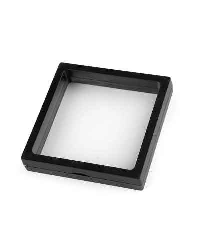 Krabička / rámeček s průhlednou fólií k vystavení zboží a dárkovému balení 11x11 cm - 1 ks | Mimib