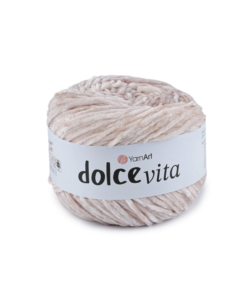 Pletací žinylková příze Dolce Vita 150 g - 1 ks | Mimib