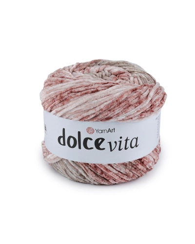 Pletací žinylková příze Dolce Vita 150 g - 1 ks | Mimib