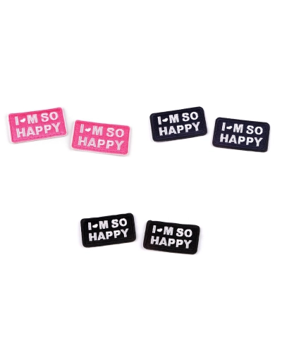Nažehlovačka I´m so happy - 10 ks | Mimib