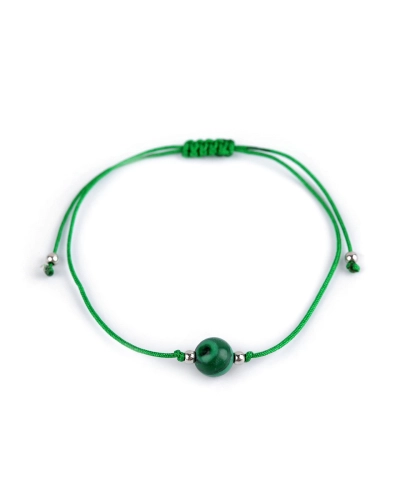 Náramek shamballa s imitací minerálu - 1 ks | Mimib