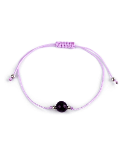 Náramek shamballa s imitací minerálu - 1 ks | Mimib
