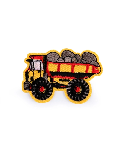 Nažehlovačka traktor, jeřáb, auto, bagr, hasiči - 10 ks | Mimib