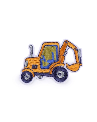 Nažehlovačka traktor, jeřáb, auto, bagr, hasiči - 10 ks | Mimib