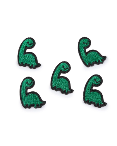 Nažehlovačka medvídek, dinosaurus, jablko - 10 ks | Mimib