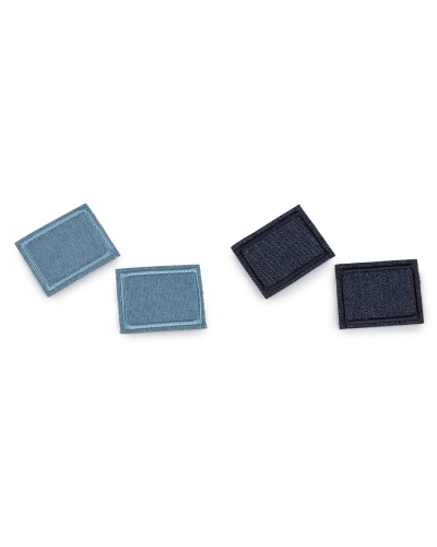 Nažehlovací záplaty pro opravy dírek jeans 3x4 cm - 10 ks | Mimib