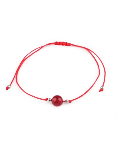 Náramek shamballa minerální korálek - 1 ks | Mimib