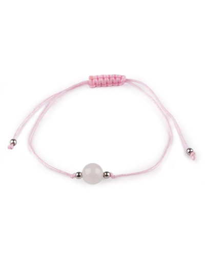 Náramek shamballa minerální korálek - 1 ks | Mimib