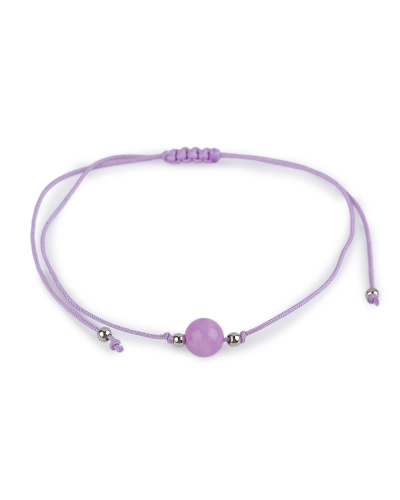 Náramek shamballa minerální korálek - 1 ks | Mimib
