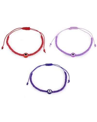 Náramek shamballa Alláhovo oko - 1 ks | Mimib