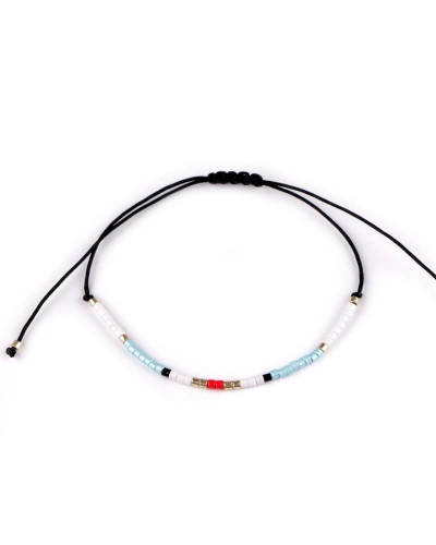 Náramek shamballa s rokajlem - 1 ks | Mimib