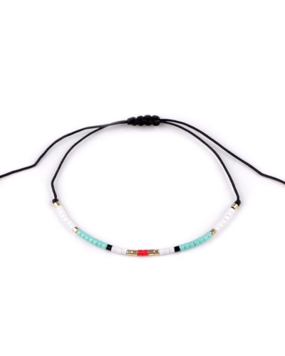 Náramek shamballa s rokajlem - 1 ks | Mimib