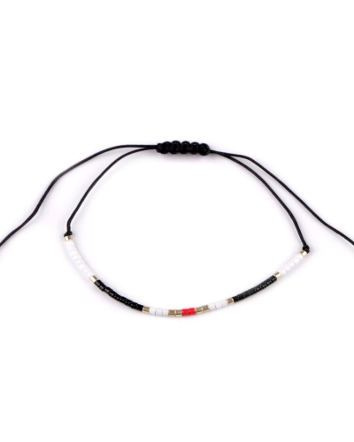Náramek shamballa s rokajlem - 1 ks | Mimib