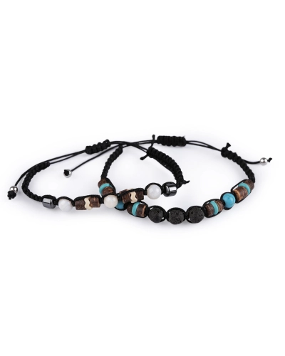 Náramek shamballa unisex - 1 ks | Mimib