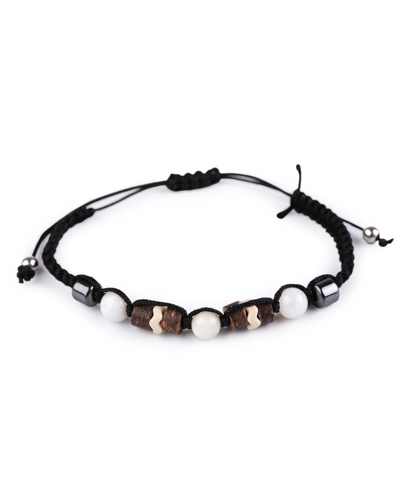 Náramek shamballa unisex - 1 ks | Mimib