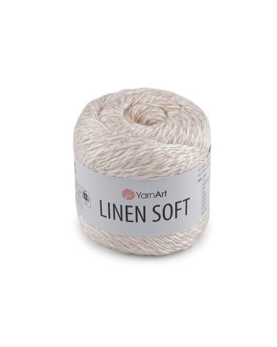 Pletací příze Linen Soft 100 g - 1 ks | Mimib