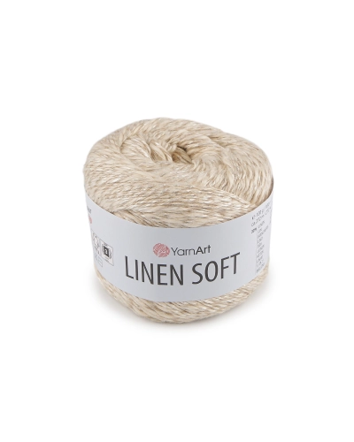 Pletací příze Linen Soft 100 g - 1 ks | Mimib