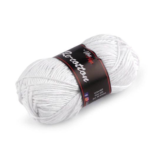 Bavlněná pletací příze Re-Cotton 50 g - 1 ks | Mimib