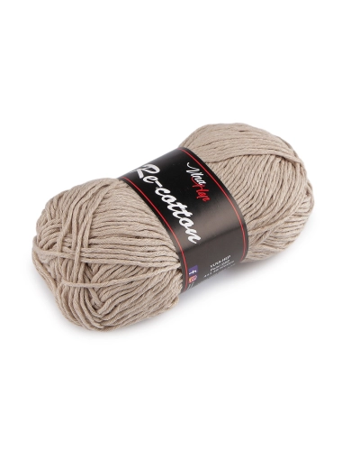 Bavlněná pletací příze Re-Cotton 50 g - 1 ks | Mimib