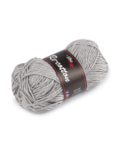 Bavlněná pletací příze Re-Cotton 50 g - 1 ks | Mimib