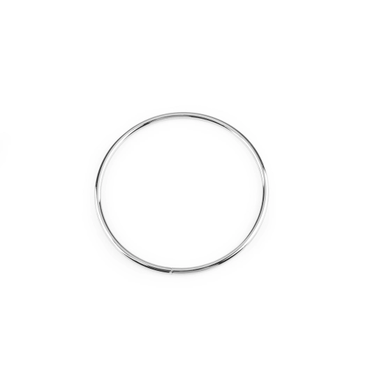 Kovový kruh nesvařený / ucho na tašku Ø11 cm - 1 ks | Mimib