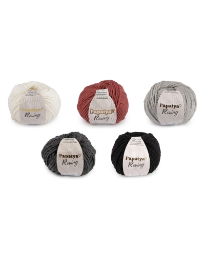 Pletací příze Papatya Roving 100 g - 1 ks | Mimib