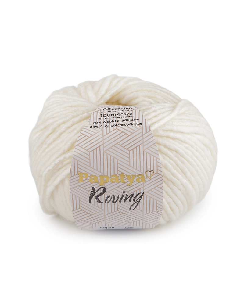 Pletací příze Papatya Roving 100 g - 1 ks | Mimib