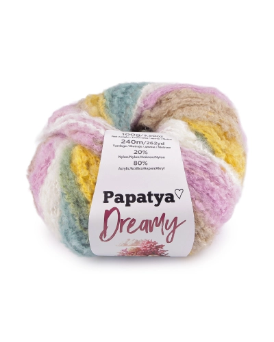 Pletací příze Papatya Dreamy 100 g - 1 ks | Mimib