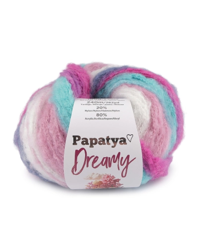 Pletací příze Papatya Dreamy 100 g - 1 ks | Mimib