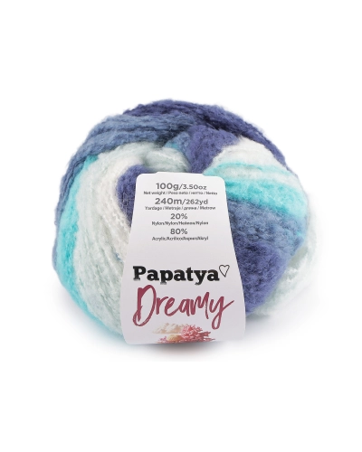 Pletací příze Papatya Dreamy 100 g - 1 ks | Mimib