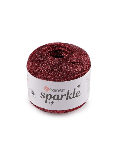 Pletacia priadza Sparkle s lurexom 25 g - 1 ks | Mimib