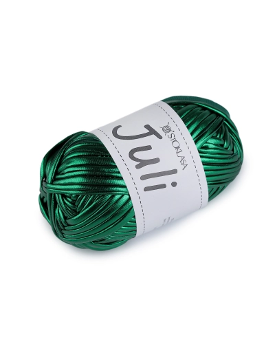 Pletacia priadza Juli metalická 100 g - 1 ks | Mimib