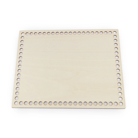 Dřevěné dno na háčkování / výrobu košíků 20x25 cm - 1 ks | Mimib
