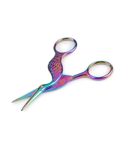 Nůžky vyšívací čáp délka 10 cm - 1 ks | Mimib