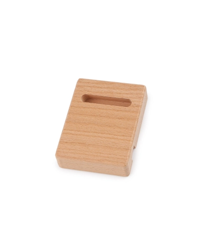 Dřevěný stojan na kruh oboustranný 6x8 cm - 1 ks | Mimib