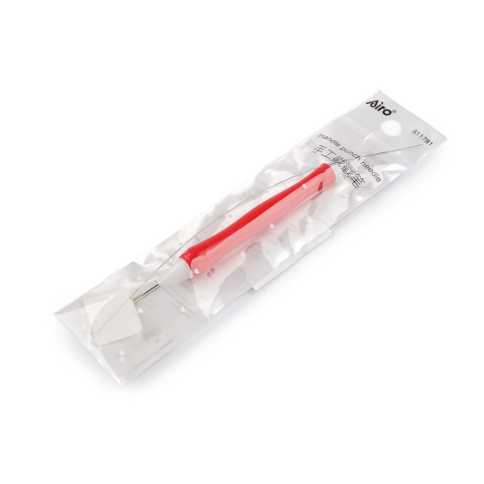 Dutá jehla / vyšívací pero s navlékačem AIRO Ø1,5 mm - 1 sada | Mimib