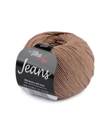 Pletací příze Jeans 50 g - 1 ks | Mimib