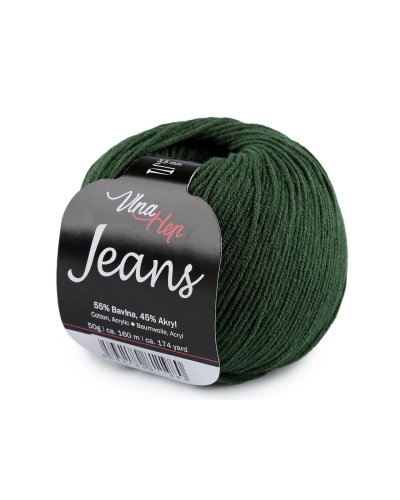Pletací příze Jeans 50 g - 1 ks | Mimib