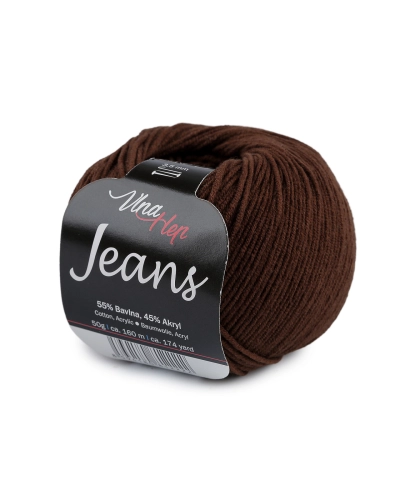 Pletací příze Jeans 50 g - 1 ks | Mimib