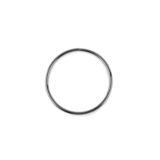 Kovový kruh nesvařený / ucho na tašku Ø10 cm - 1 ks | Mimib