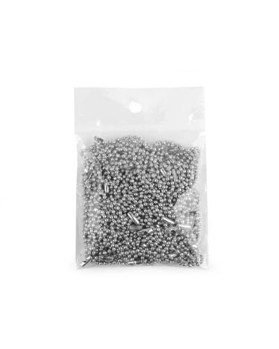 Kuličkový řetízek 25 cm poutko - 10 ks | Mimib